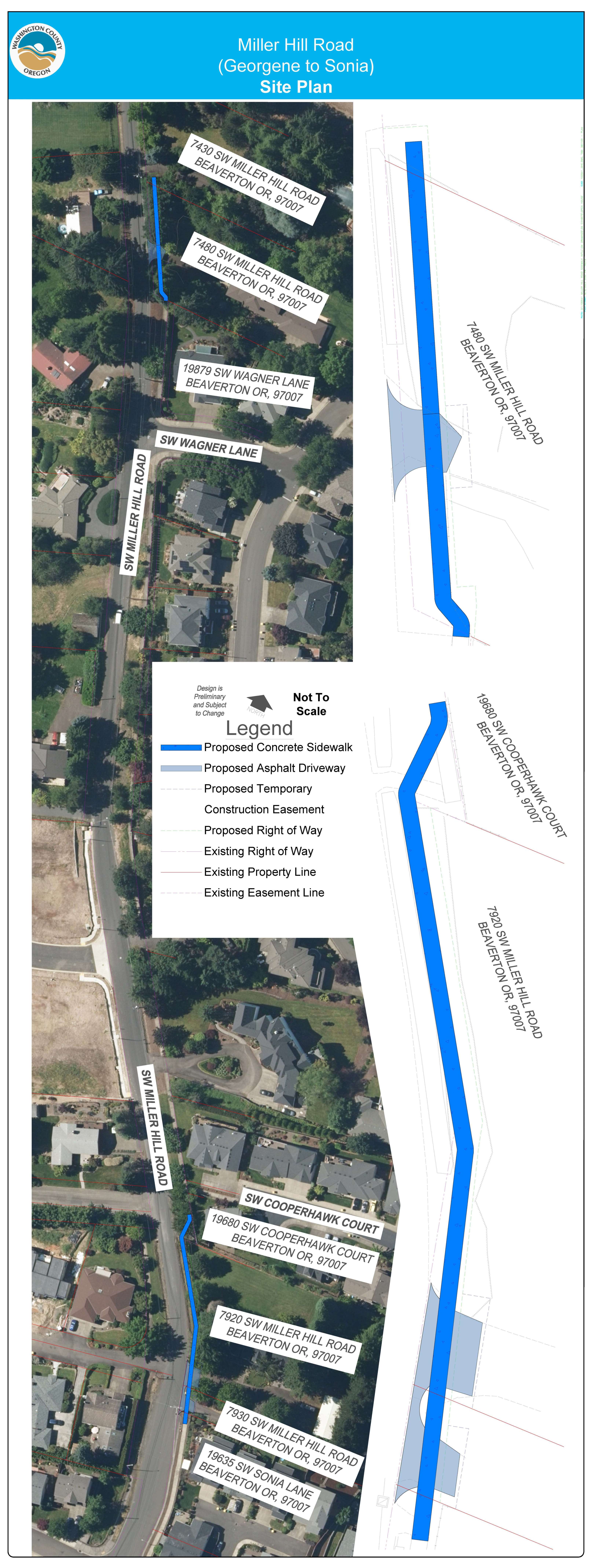 "Project design strip map"